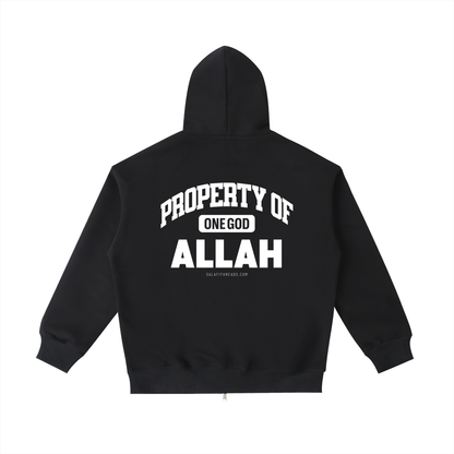 Property of Allah | Essential Heavyweight Jacket Hoodie