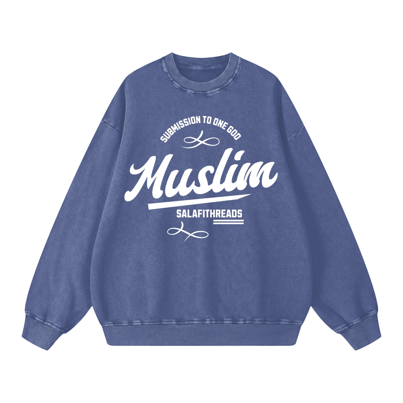 Snow Washed Oversized Sweatshirt