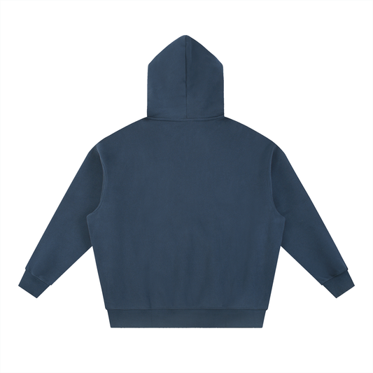 Essential Oversized Boxy Fit Fleece Hoodie