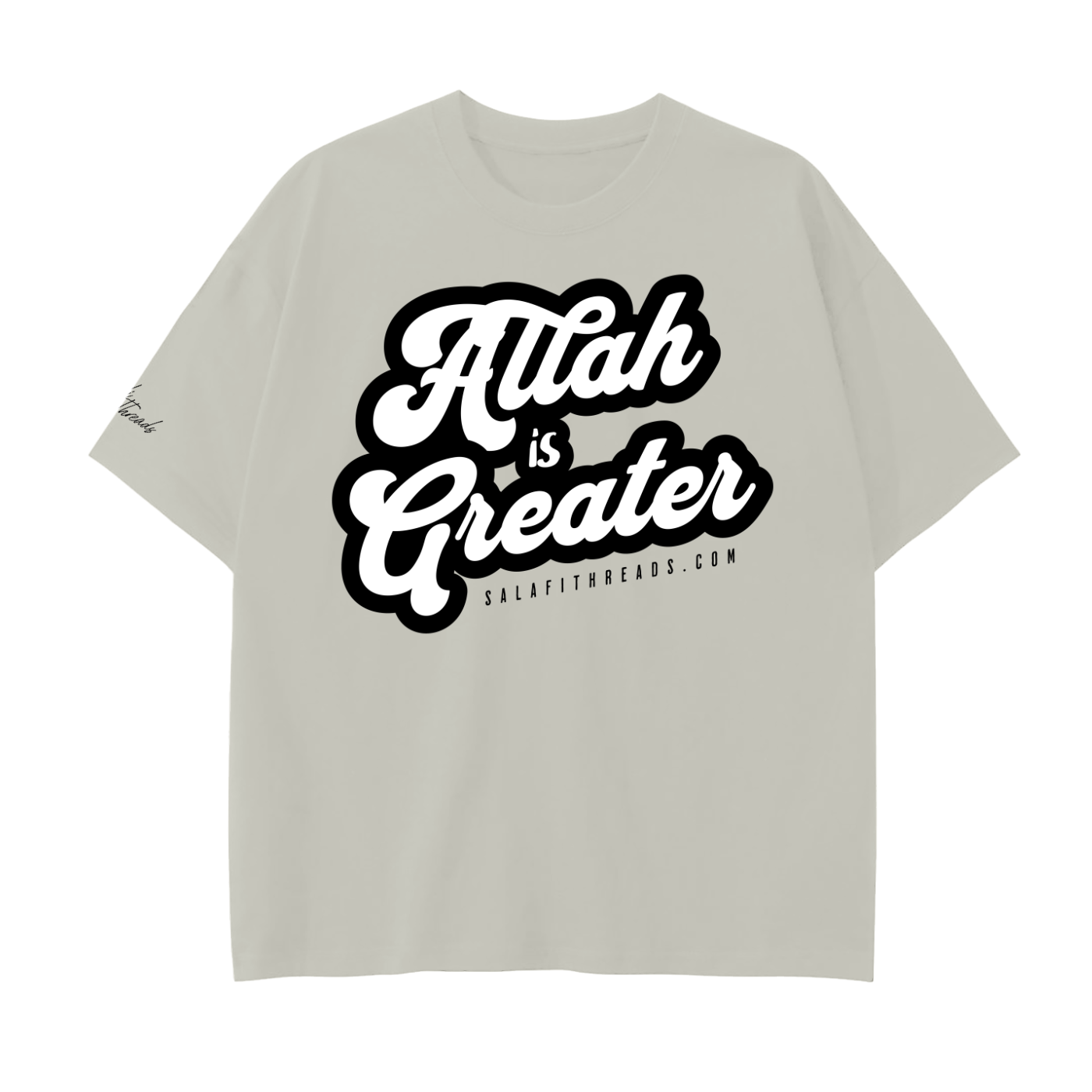 Drop Shoulder Cotton T-Shirt