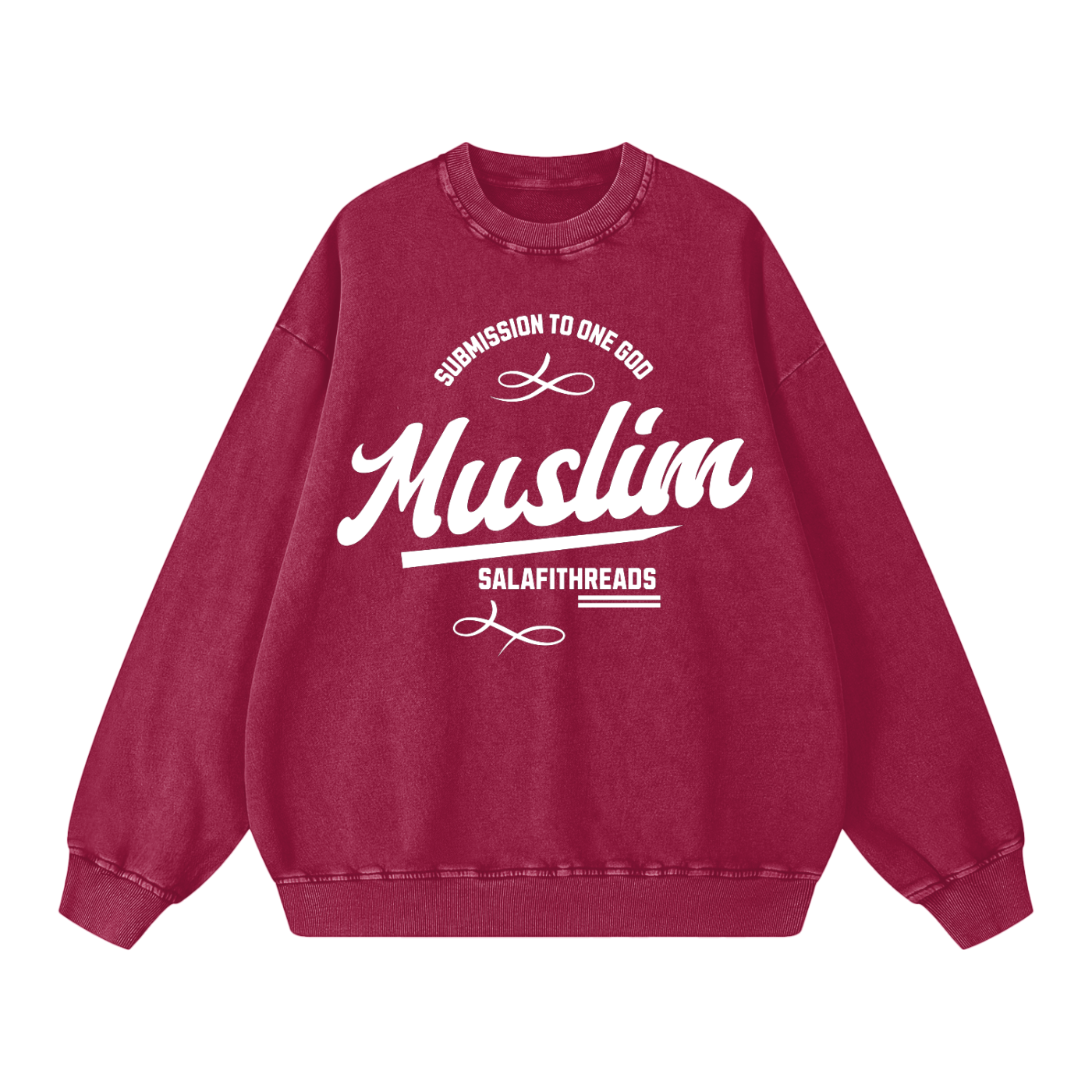 Snow Washed Oversized Sweatshirt