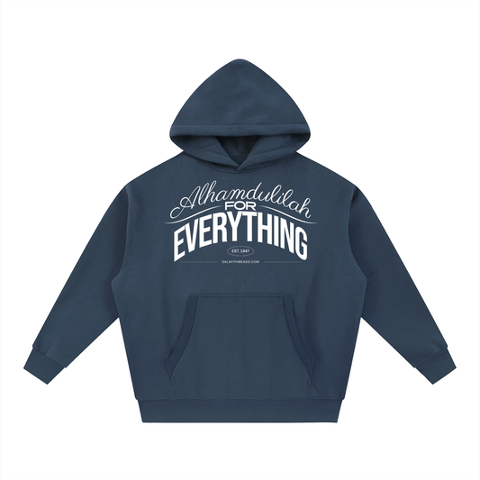 Essential Oversized Boxy Fit Fleece Hoodie