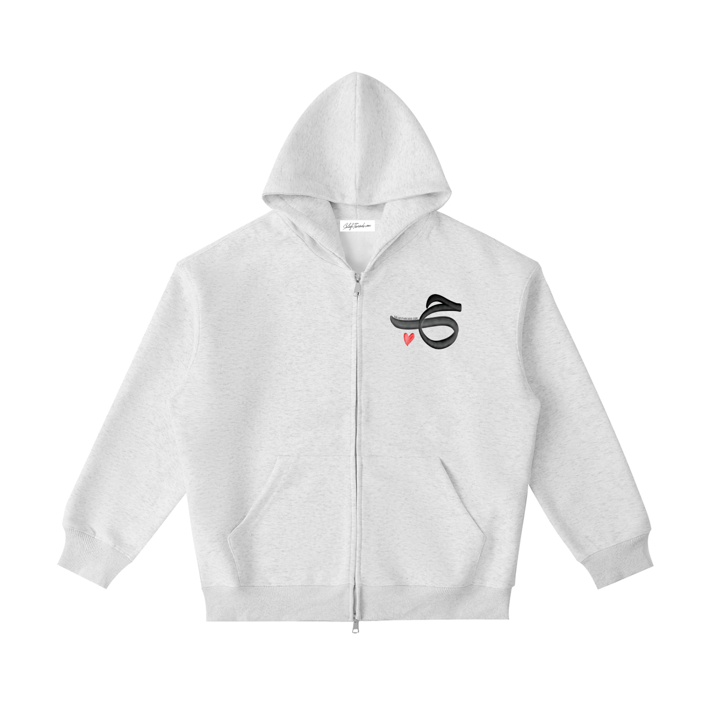 Hubb / Love | Essential Heavyweight Jacket Hoodie