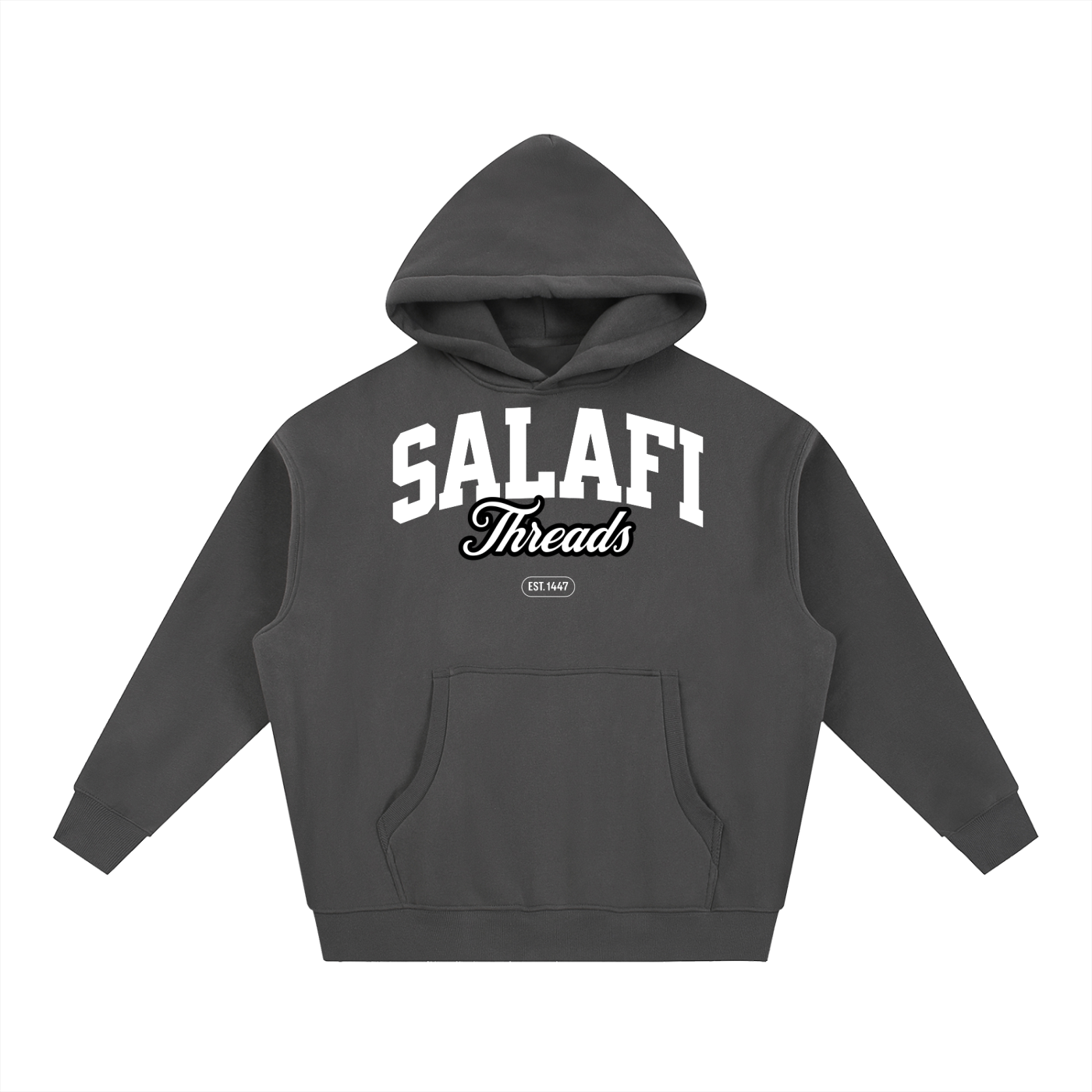 Essential Oversized Boxy Fit Fleece Hoodie