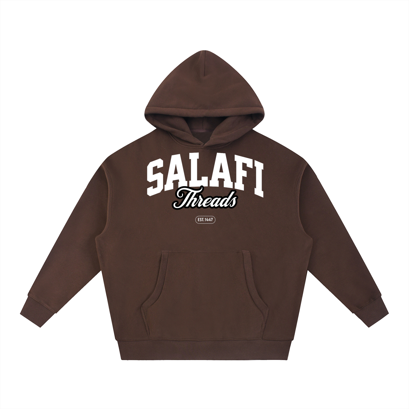 Essential Oversized Boxy Fit Fleece Hoodie