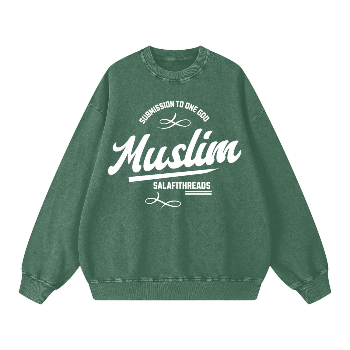 Snow Washed Oversized Sweatshirt