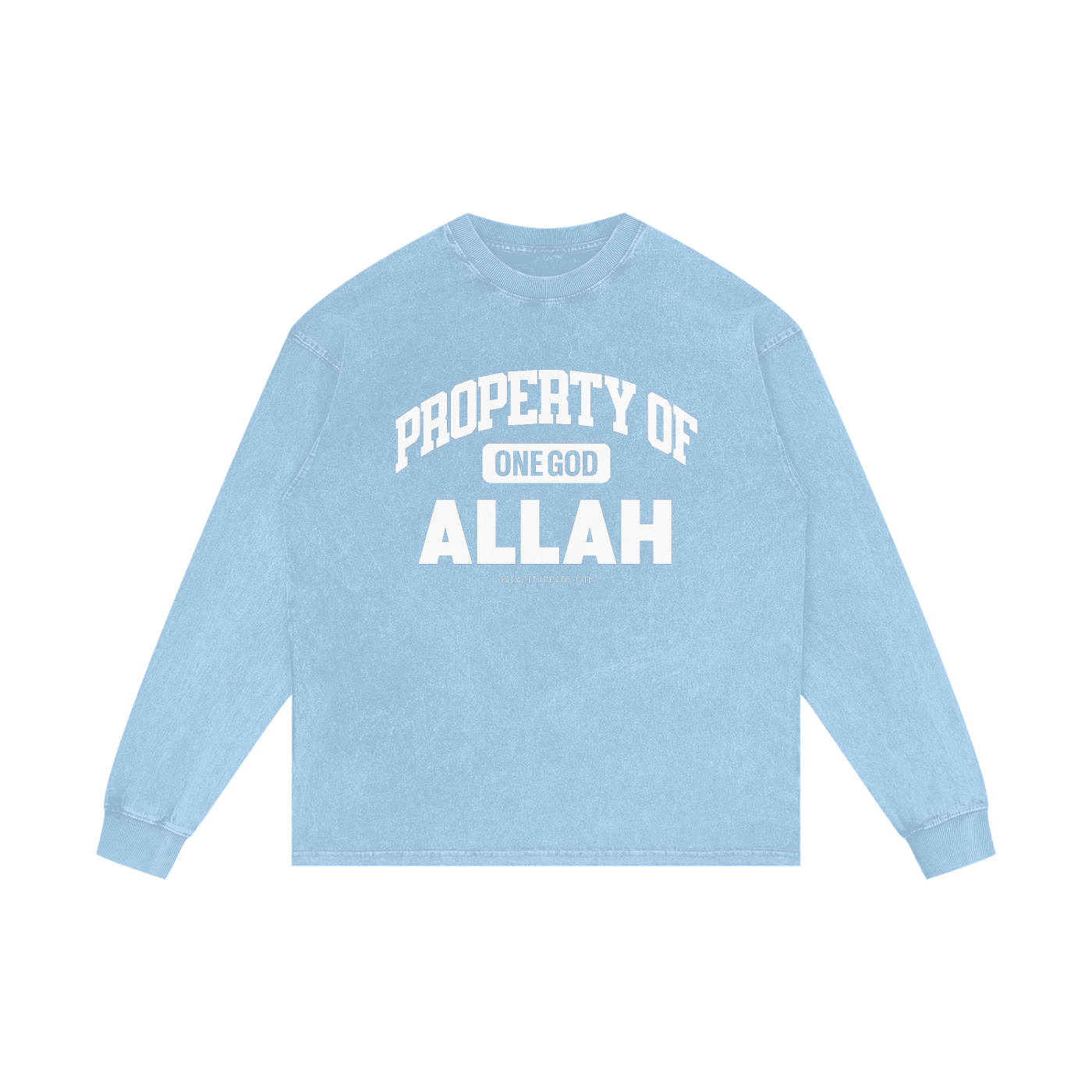 Acid Wash Oversize Long Sleeve T-Shirt